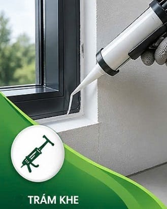 Trám khe, chống thấm khe
