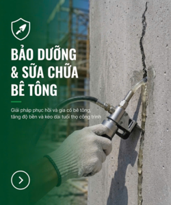 Bảo dưỡng- sửa chữa bê tông