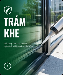 Trám khe, chống thấm khe